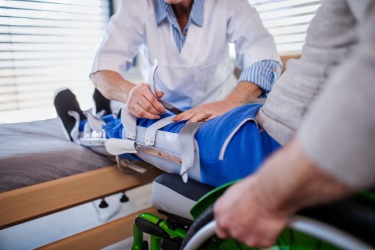 Paralysis patients Care, Physiotherapy.-----33